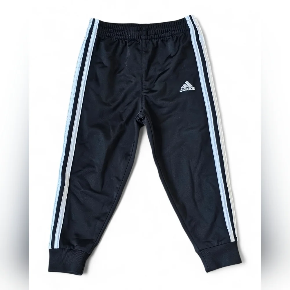 Adidas Kids Black Tracksuit Set Size 3T